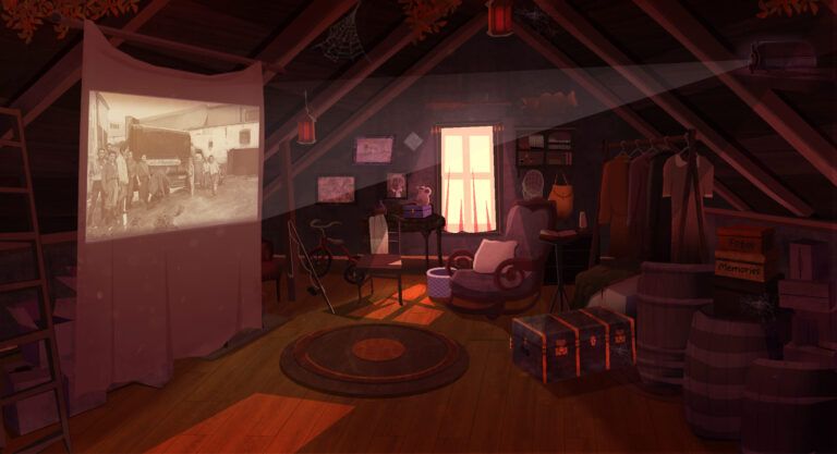 Attic clean