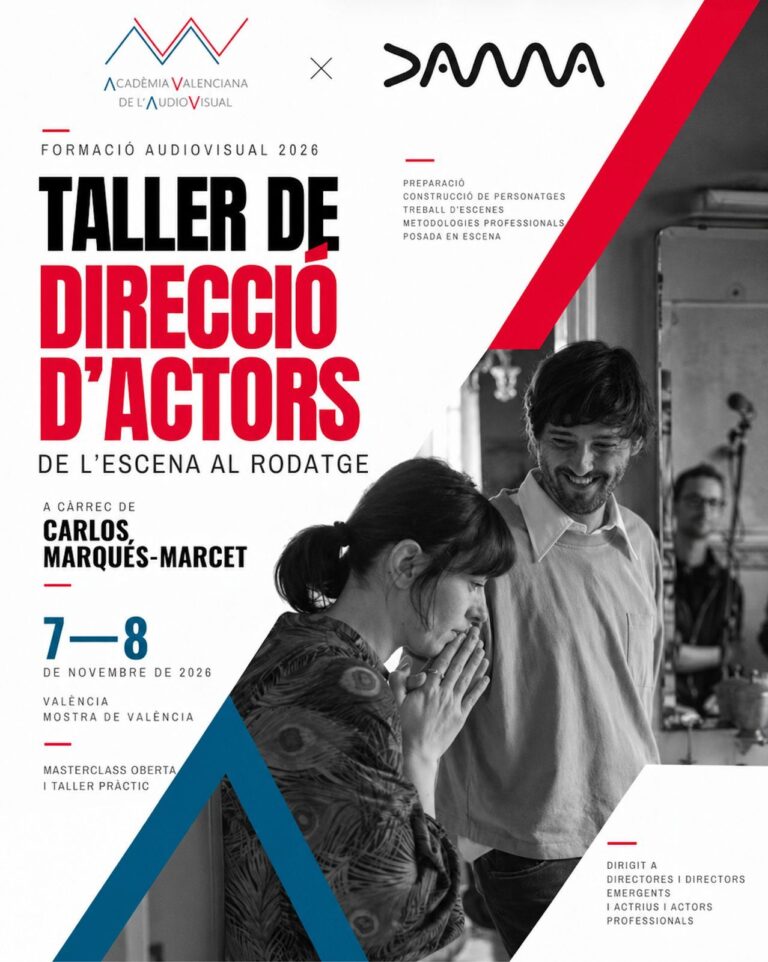 Cartel de Taller de dirección de actores